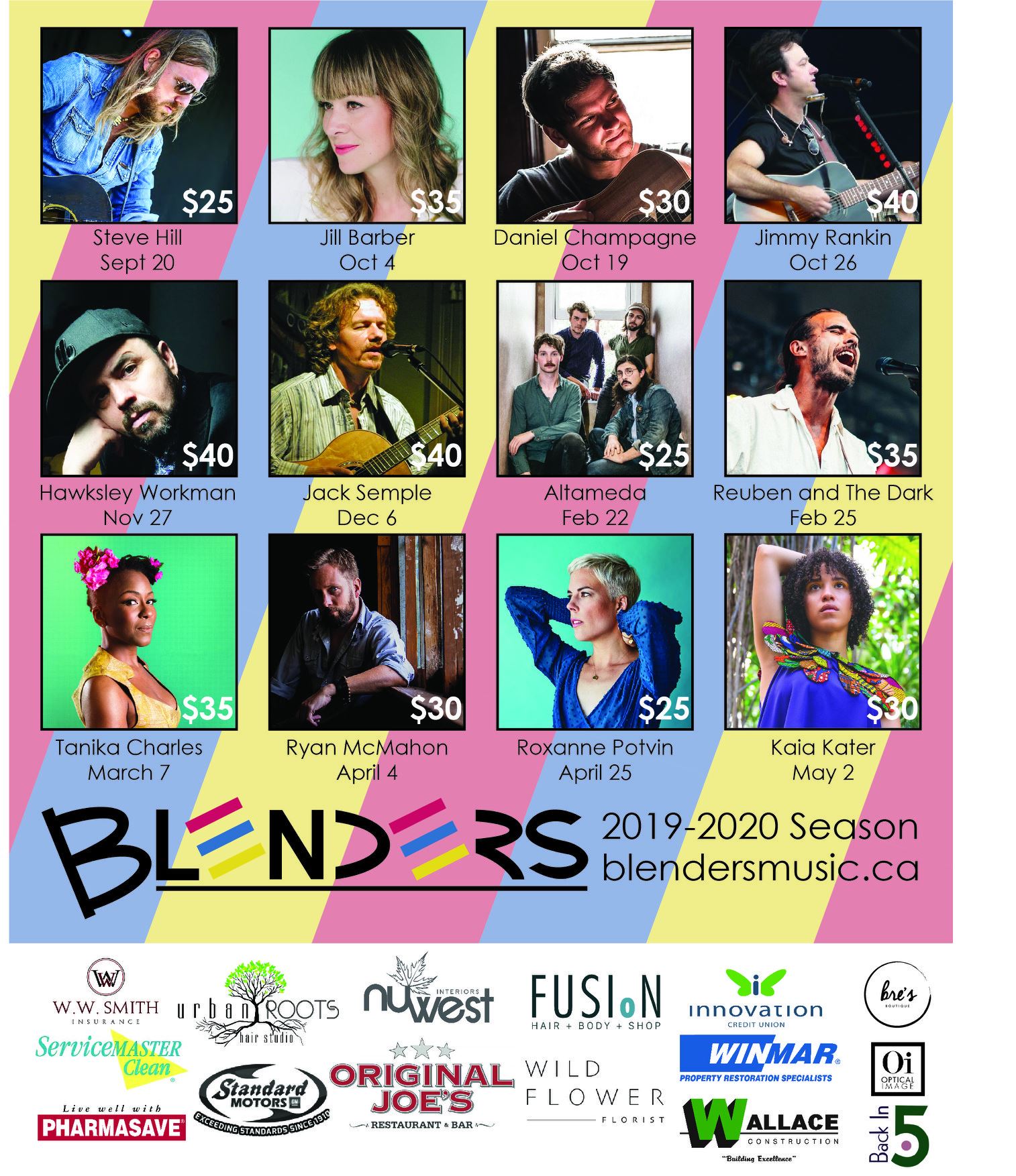 A New Season of Blenders Concerts is Coming!